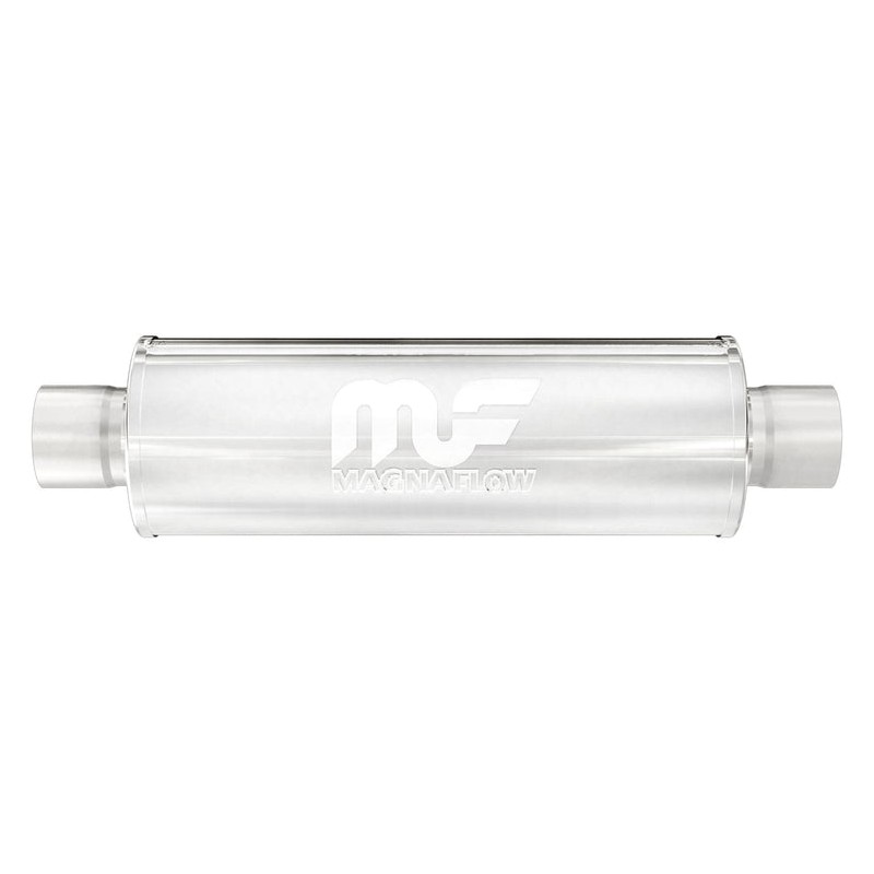 MagnaFlow Muffler 14161  
089mm ID 6.00" Round x 14" Long 
Straight-Through Design