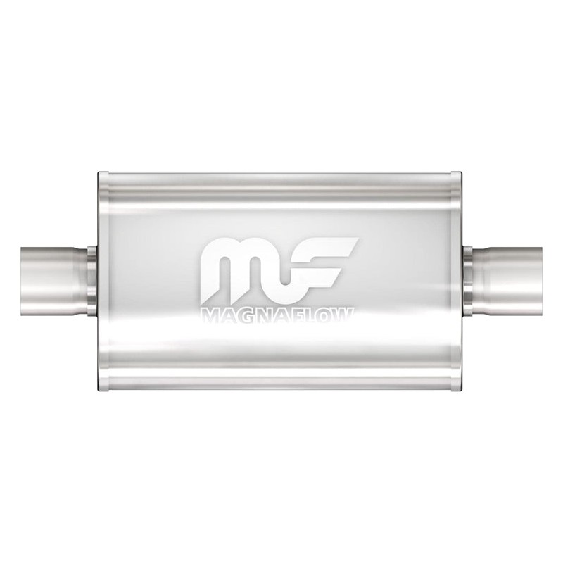 MagnaFlow Muffler 14151 
089mm ID 8.00" x 5.00" Oval x 14" Long 
Straight-Through Design