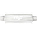 MagnaFlow Muffler 14162 
102mm ID 6.00" Round x 6" Long 
Straight-Through Design