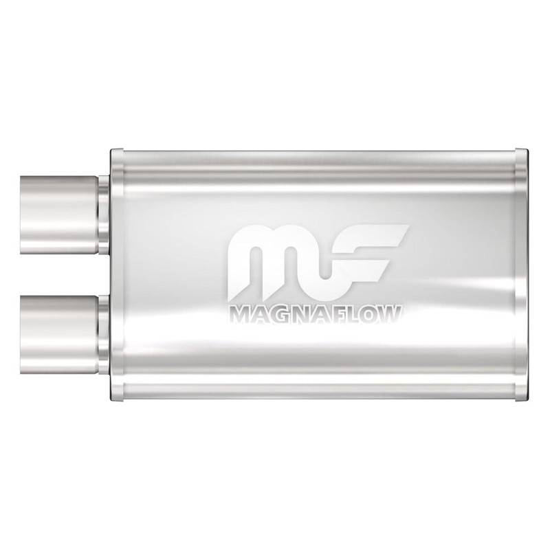 MagnaFlow Muffler 14210 
063mm ID 8.00" x 5.00" Oval x 14" Long 
Straight-Through Design