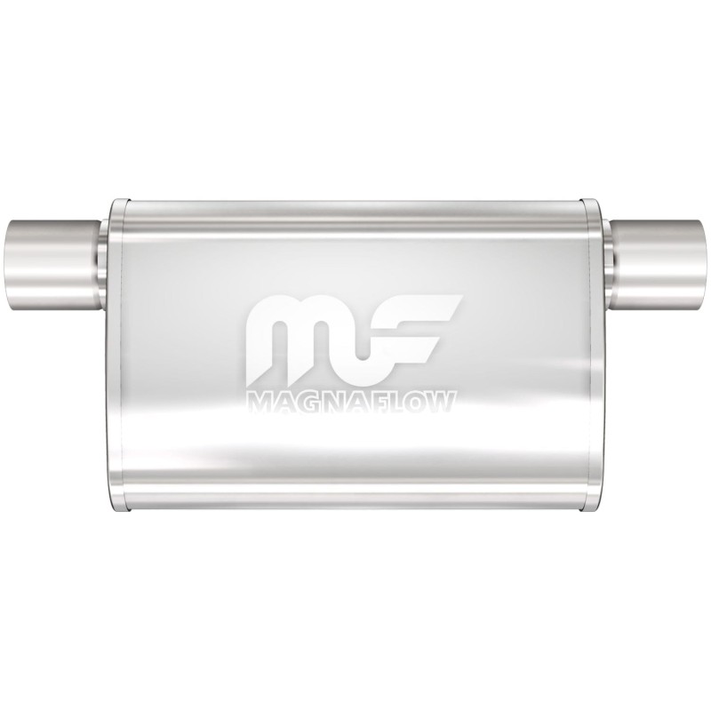 MagnaFlow Muffler 14376  
063mm ID 9.00" x 4.00" Oval With Straight-Through Design
