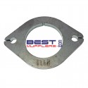 Exhaust System Flange Plate 
2 Bolt 63mm ID 105mm Bolt Distance 
Suits Universal Applications 
PN# FP263-105 / FL60