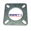 Exhaust System Flange Plate 
4 Bolt Design 49mm ID 
Slotted Holes 85mm to 90mm [Diagonal]
PN# FP449-SL