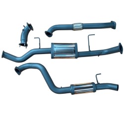 Toyota Land Cruiser 100 Series 
4.2 1HD-FTE Turbo Diesel 1998-2007 
Outlaw Performance Exhaust System 
PN# TOY20SS