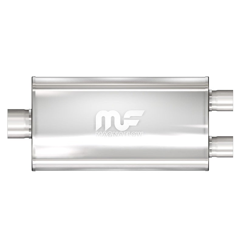 MagnaFlow Muffler 12595 
089mm ID 11.00" x 5.00" Oval x 22" Long 
Straight-Through Design